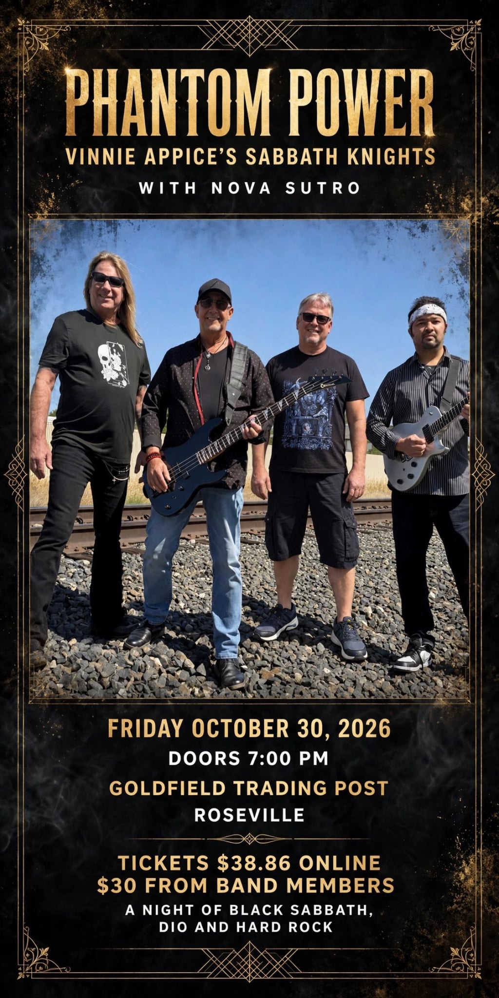 Phantom Power w/ Vinnie Appice’s Sabbath Knights